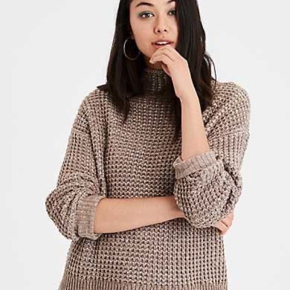American Eagle Outfitters Sweaters - American Eagle slouchy mock neck pullover sweater